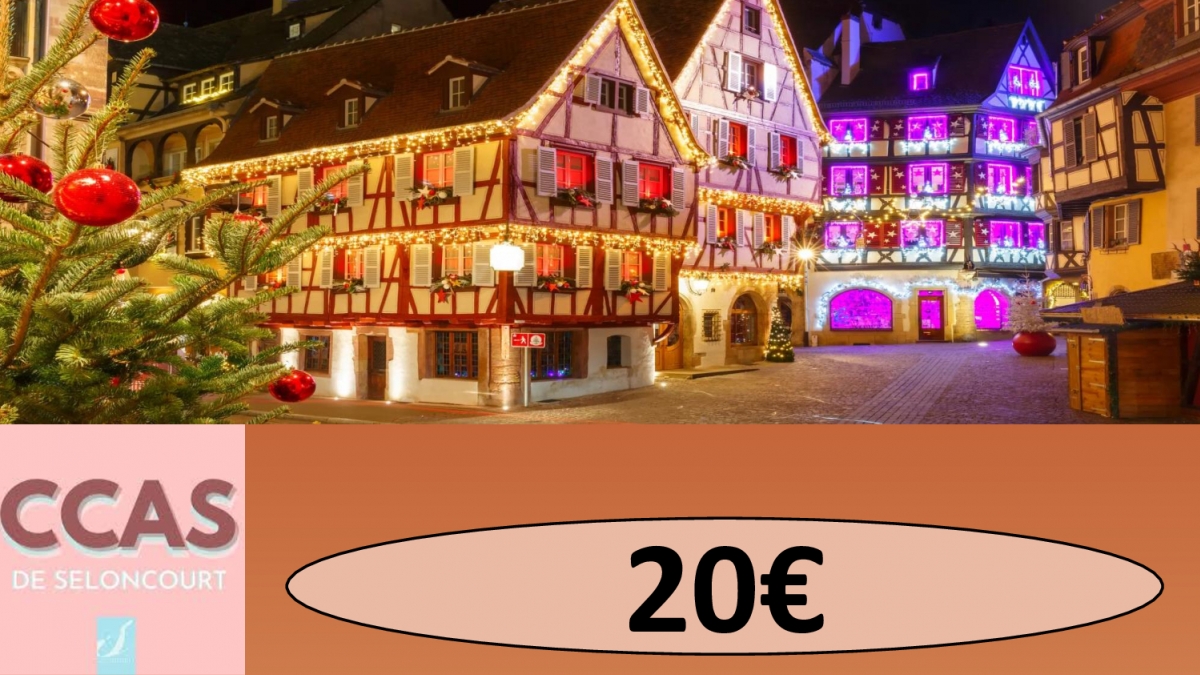 CCAS - Sortie marché de Noël à Colmar