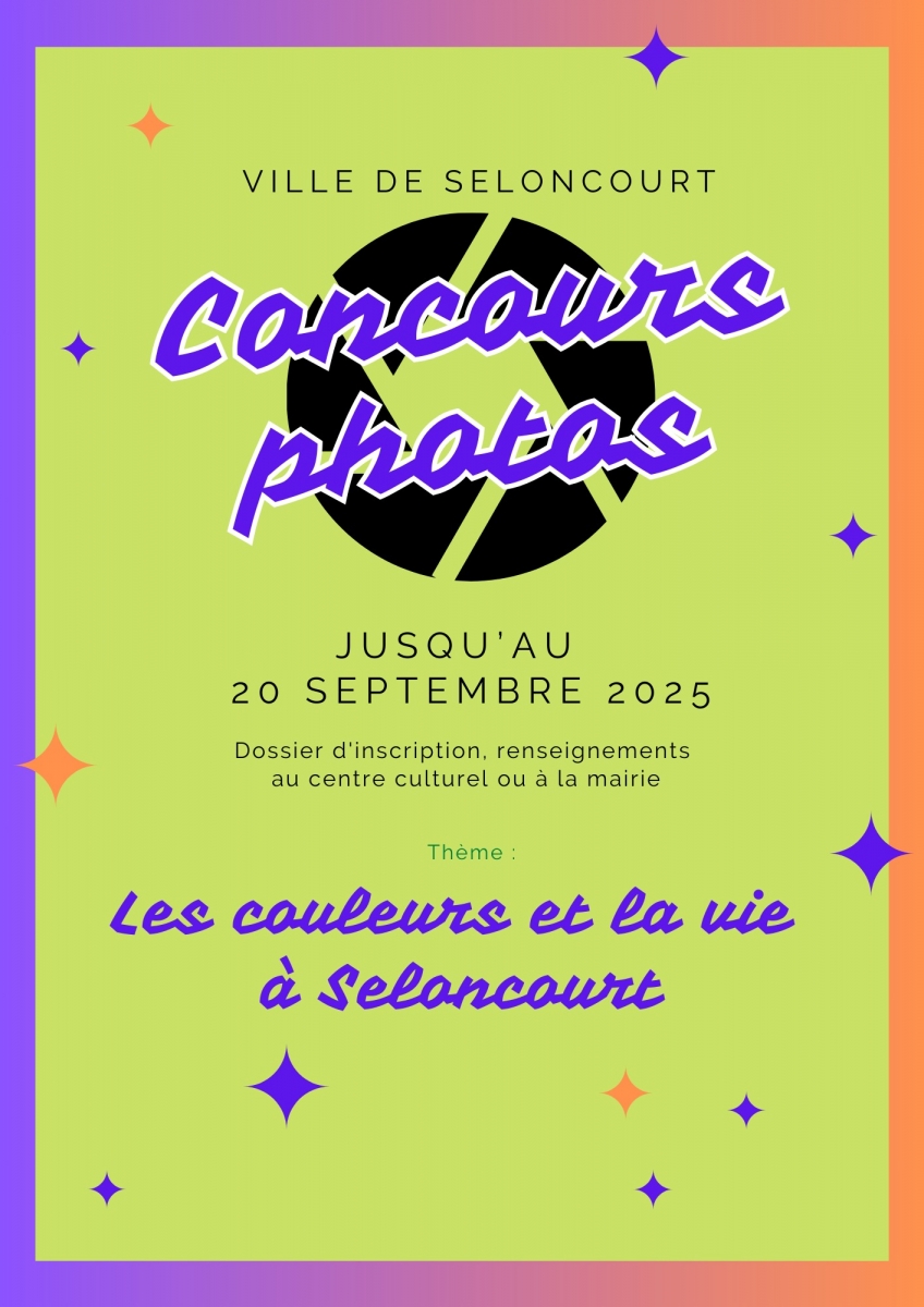 Concours de photos